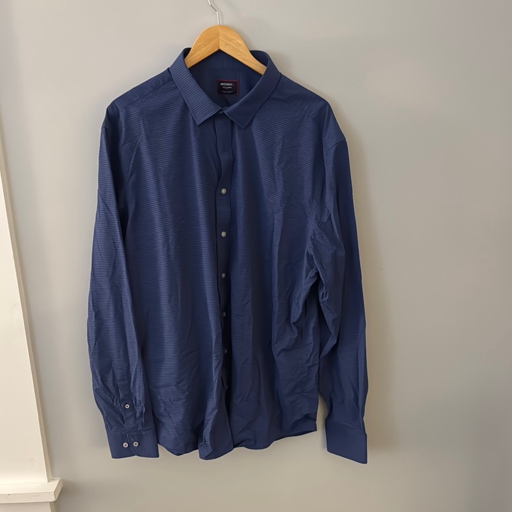 Men's Blue Dress Shirt